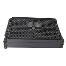Black 6 Panel Foldable Pet Playpen